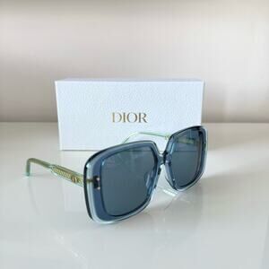 Dior Highlight S3F 30B0  Oversized Square Sunglasses Authentic Retail 480$